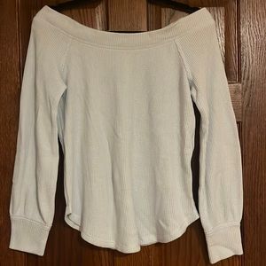 Abercrombie & Fitch Off-The-Shoulder Top